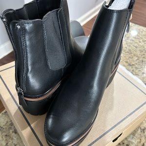 Mia black ankle boots size 7.5